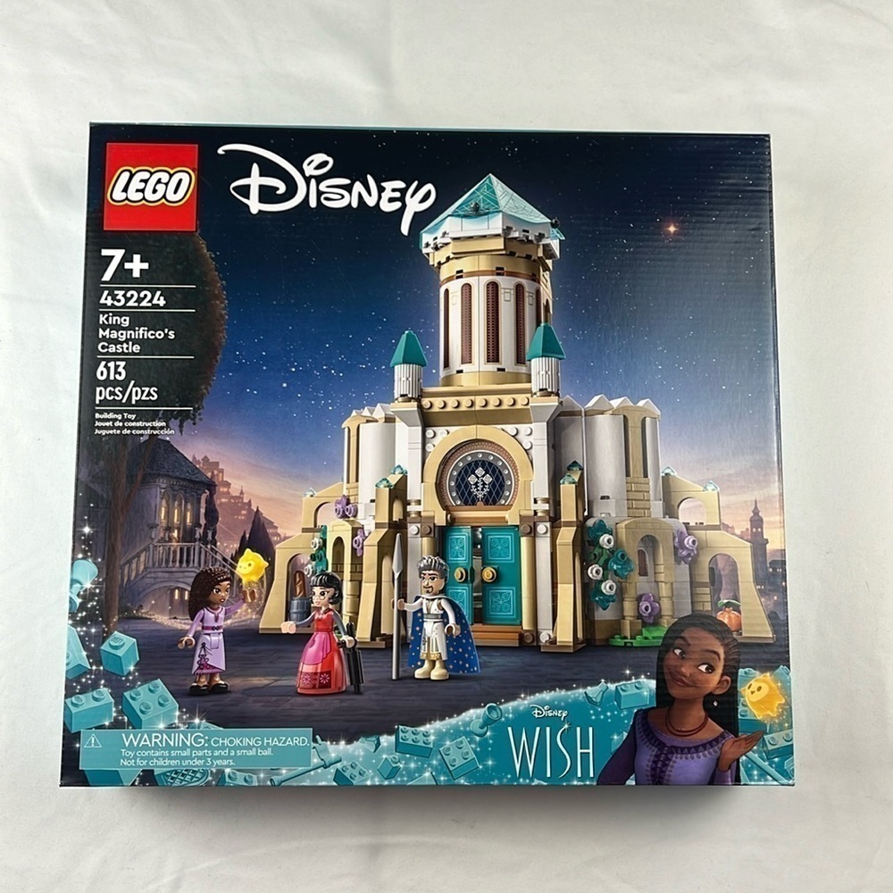 Lego Set 43224 - King Magnifico’s Castle - 613 Pieces - Wish Movie NWT - Disney - Picture 1 of 9